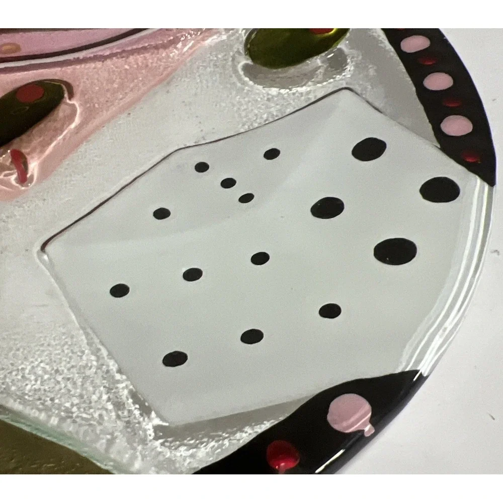 Fused Glass Serving Plate 11